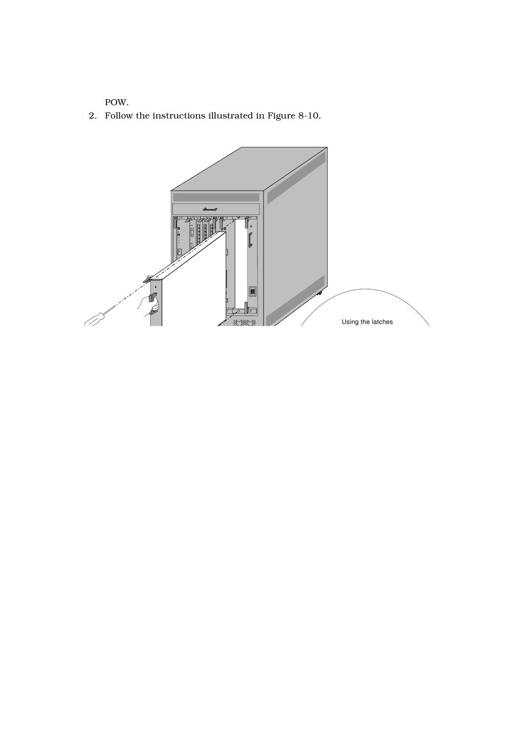 Hitachi GR2000 manual Pow 