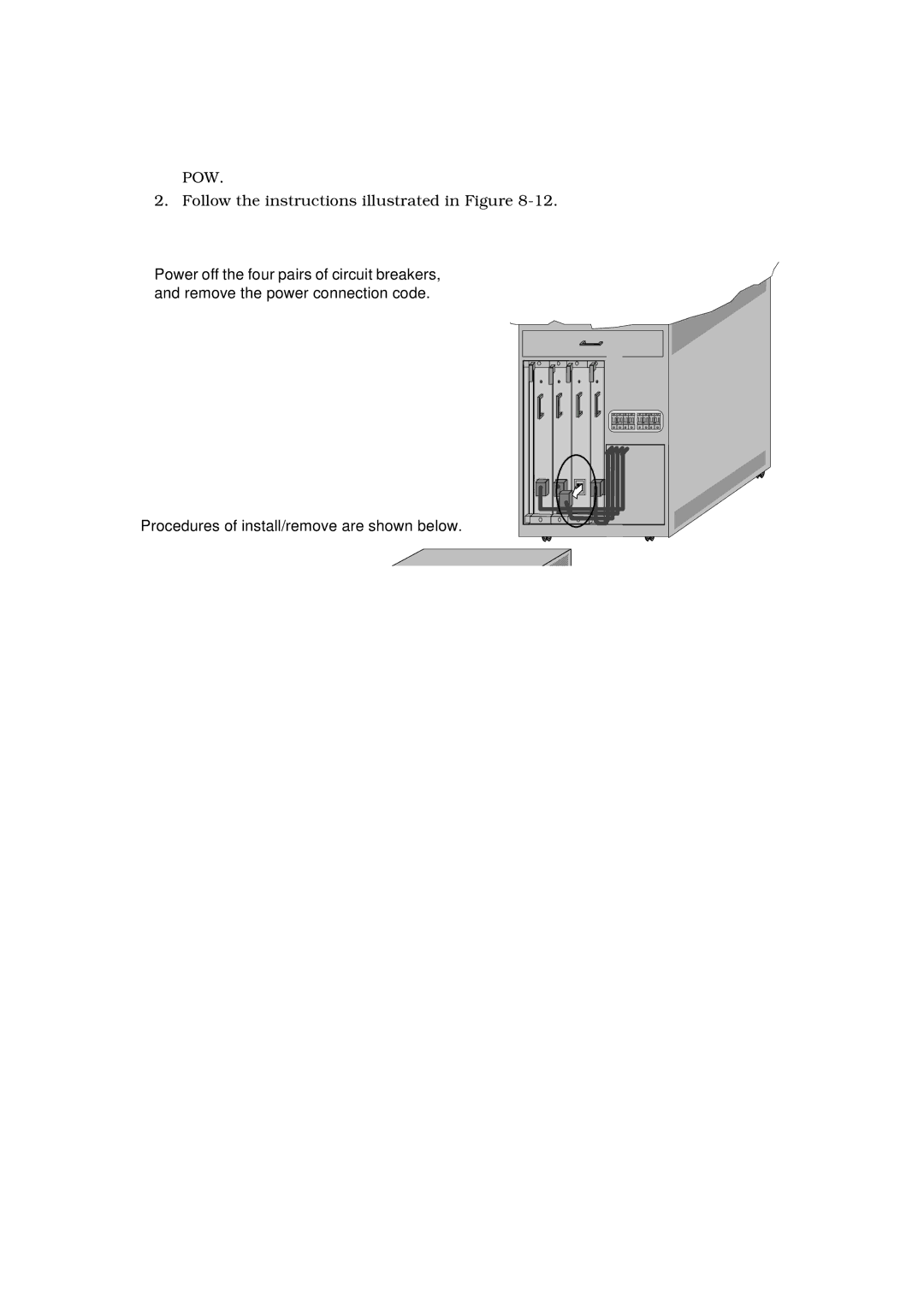 Hitachi GR2000 manual Pow 