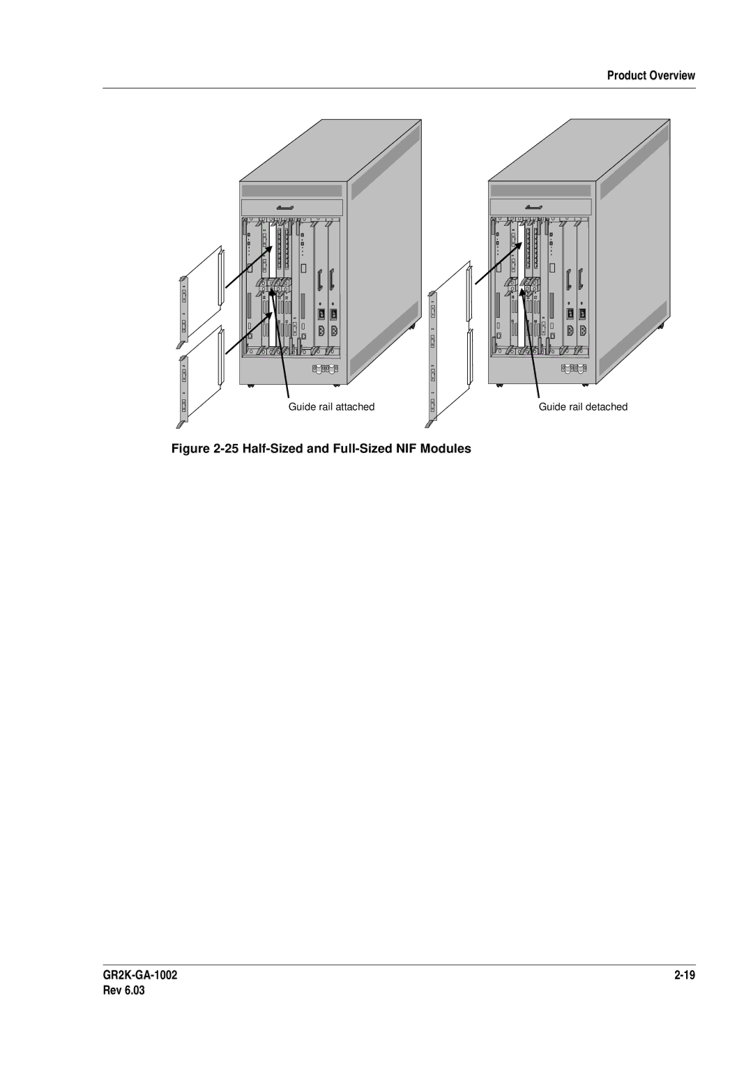 Hitachi GR2000 manual Guide rail attached Guide rail detached 