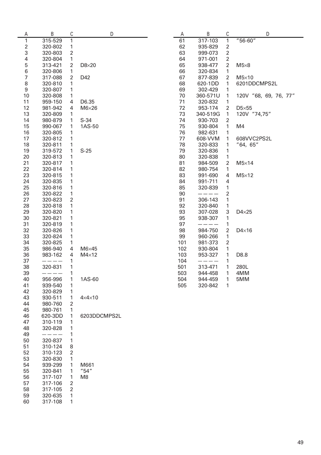 Hitachi H 45MR instruction manual 6201DDCMPS2L 