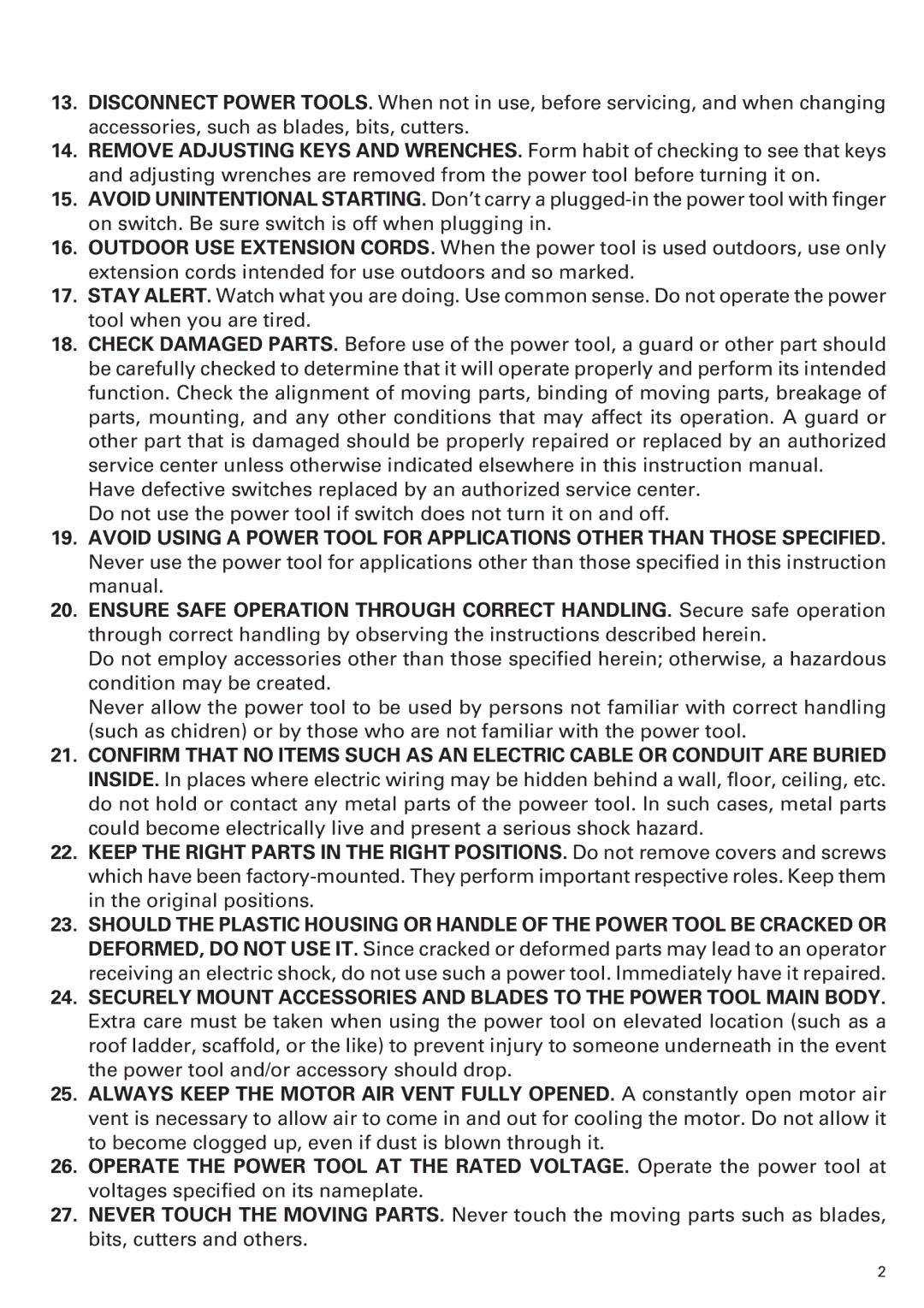 Hitachi H 90SB instruction manual 