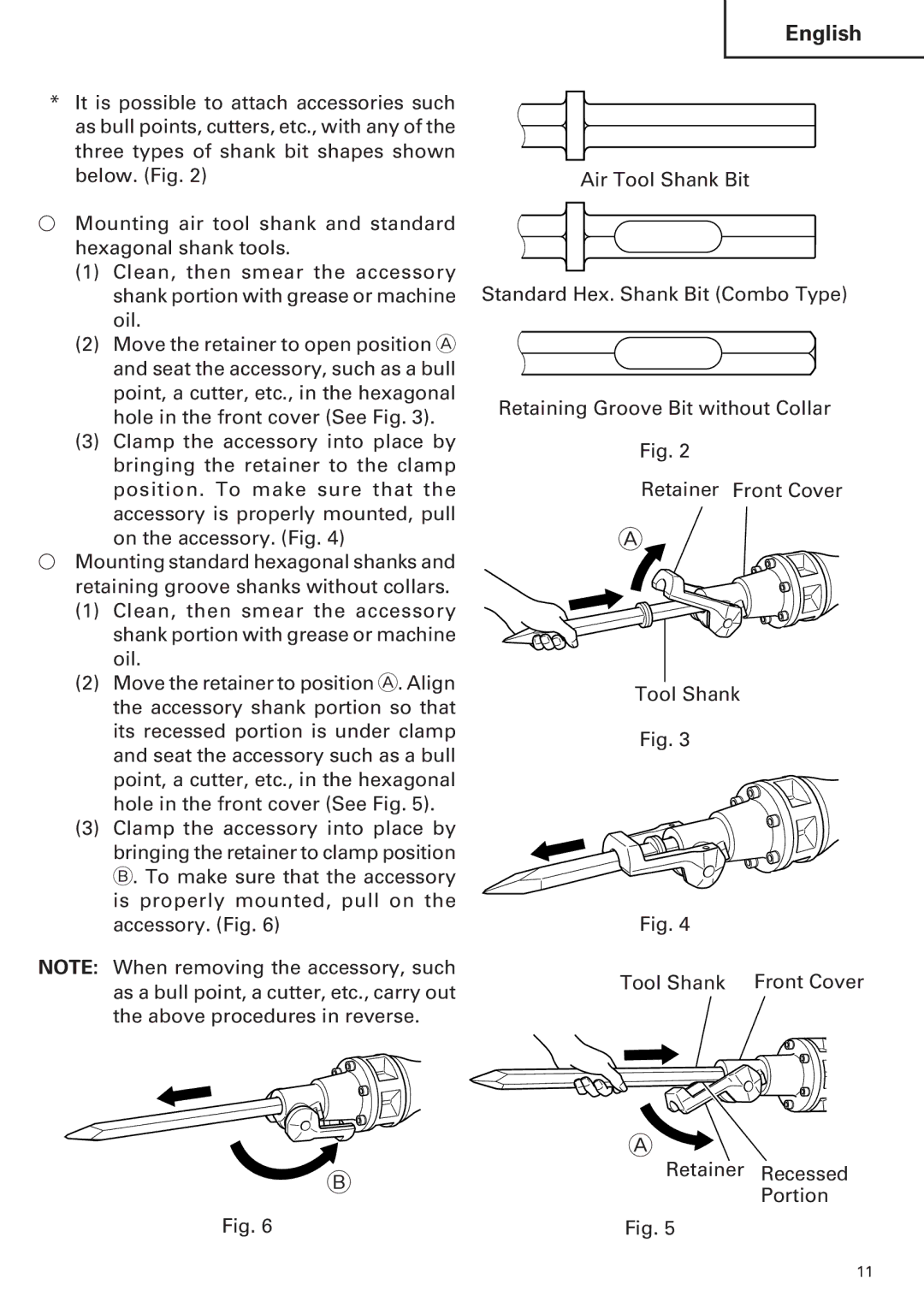 Hitachi H 90SE instruction manual Portion 