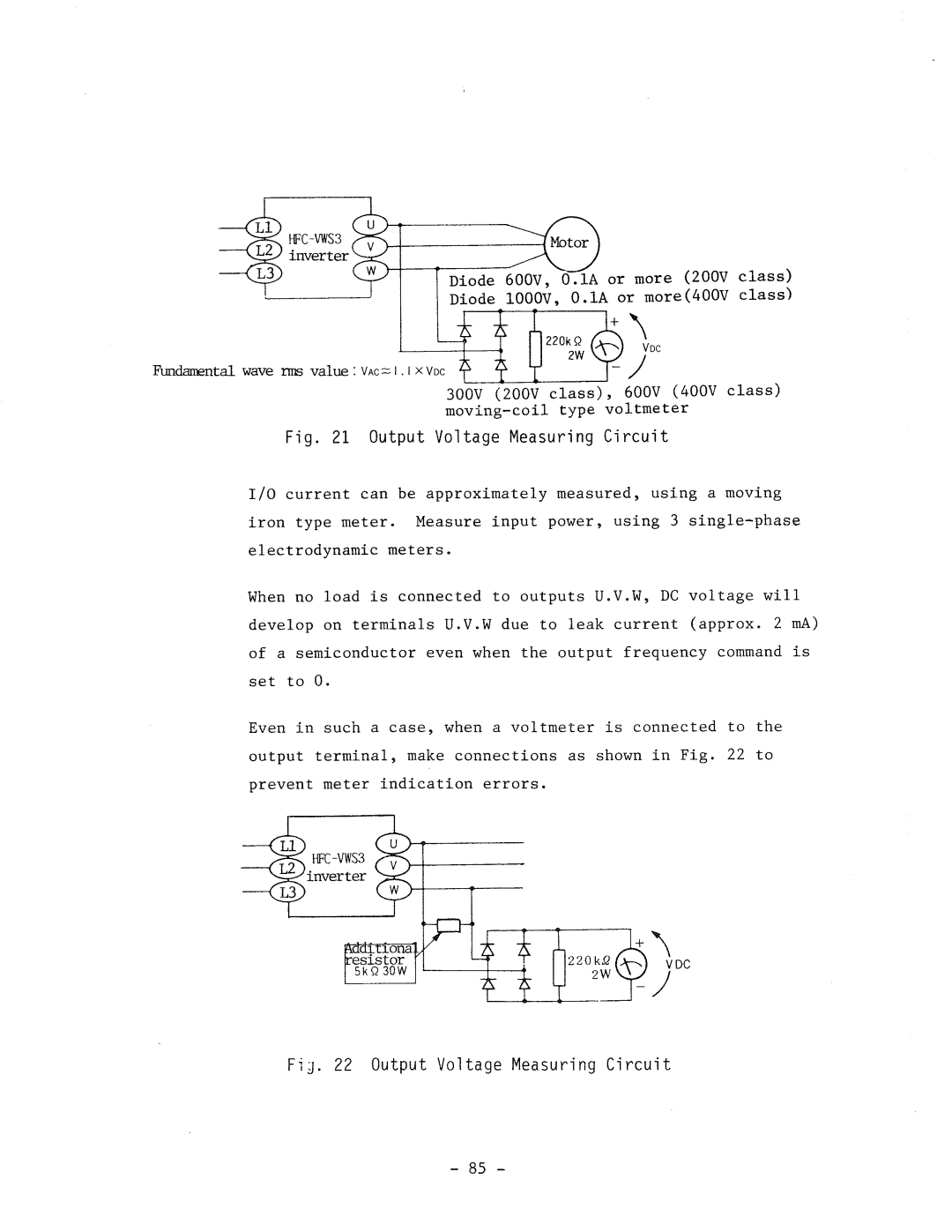 Hitachi HFC-VWS3 manual 