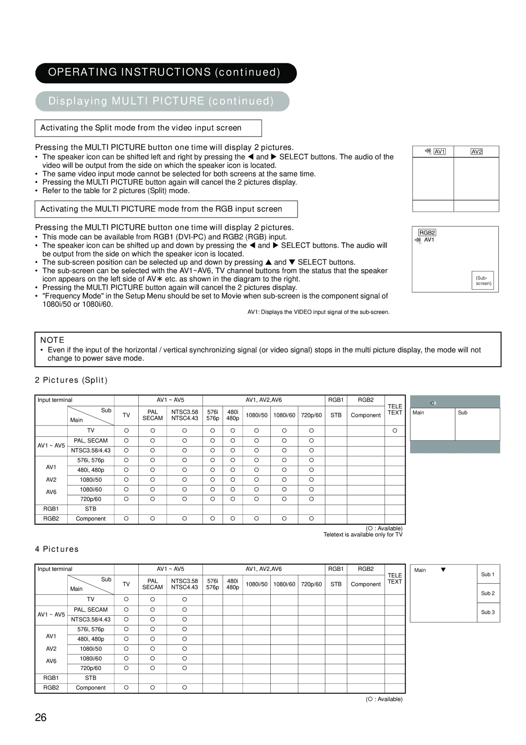 Hitachi hitachi lcd monitor user manual Pictures Split 