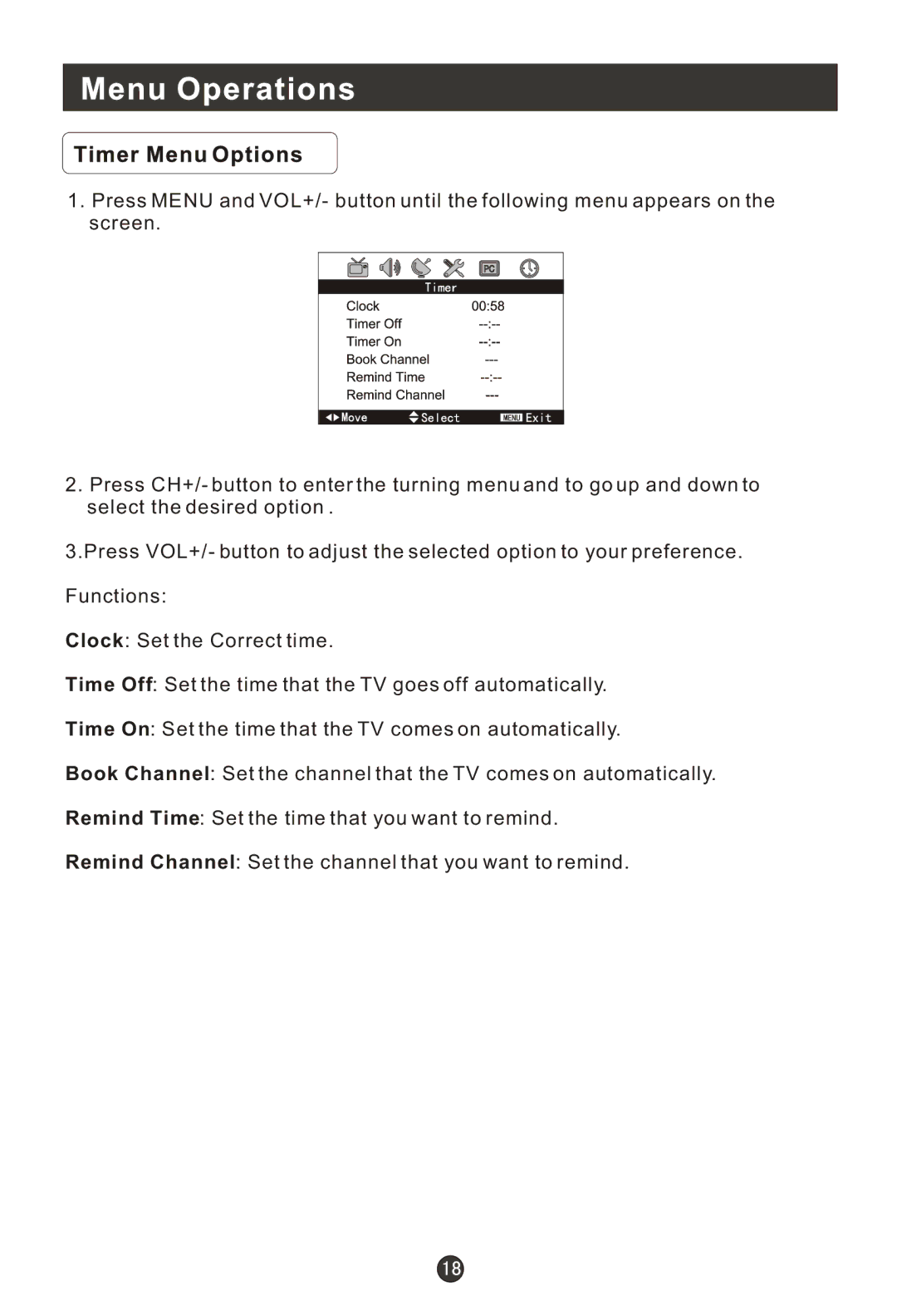 Hitachi HL19KN1 user manual 