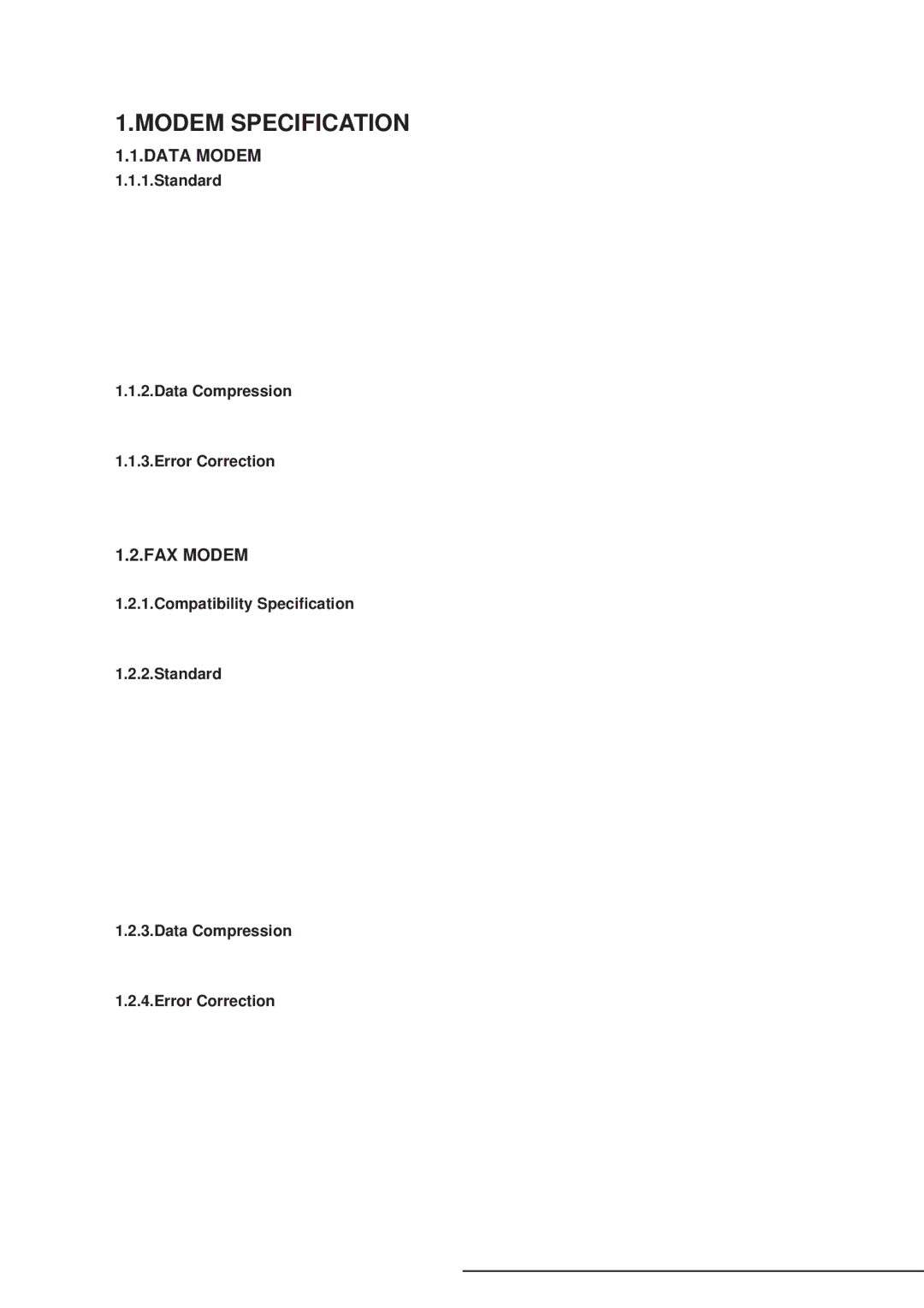 Hitachi HPW-200EC manual Standard, Data Compression, Error Correction, Compatibility Specification 