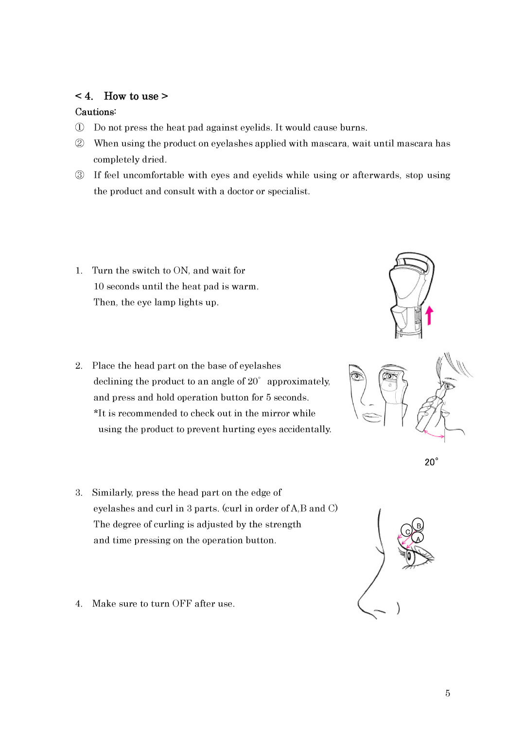 Hitachi HR-550 user manual How to use Cautions 