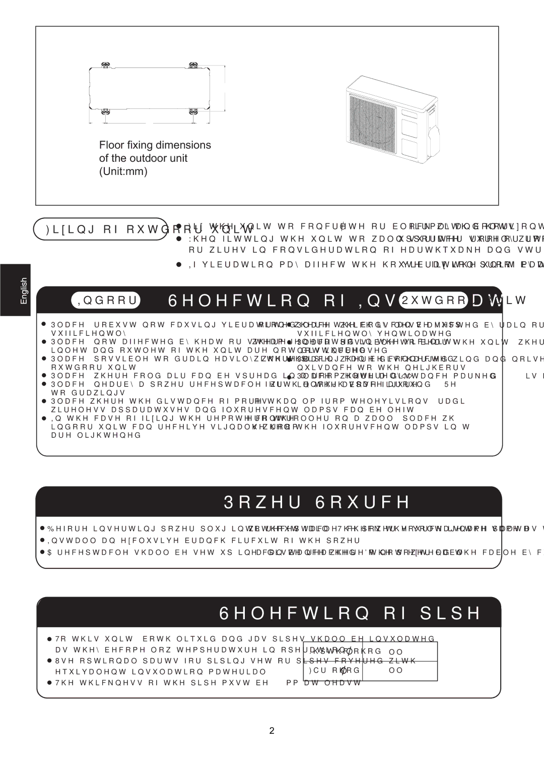 Hitachi HSU-12RD03/R2(SDB), HSU-09RD03/R2(SDB) installation manual 3RZHU6RXUFH 