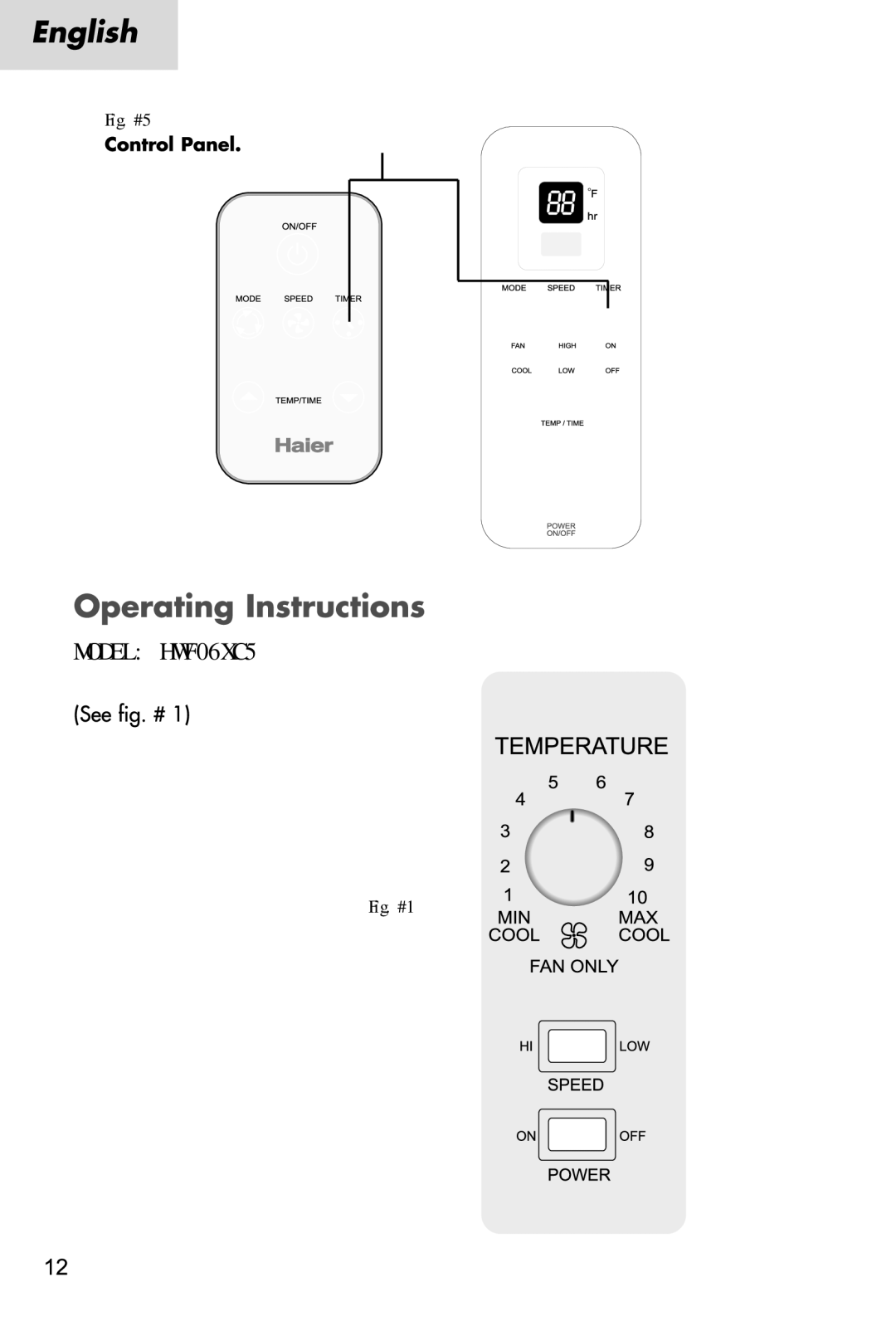 Hitachi HWR06XC6 manual Fig. # 