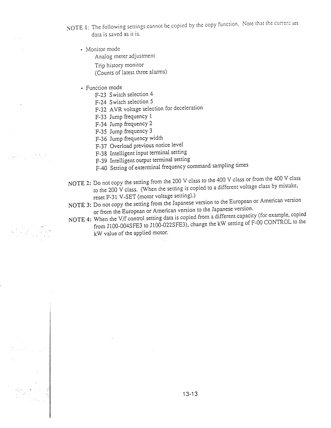 Hitachi inverter manual 