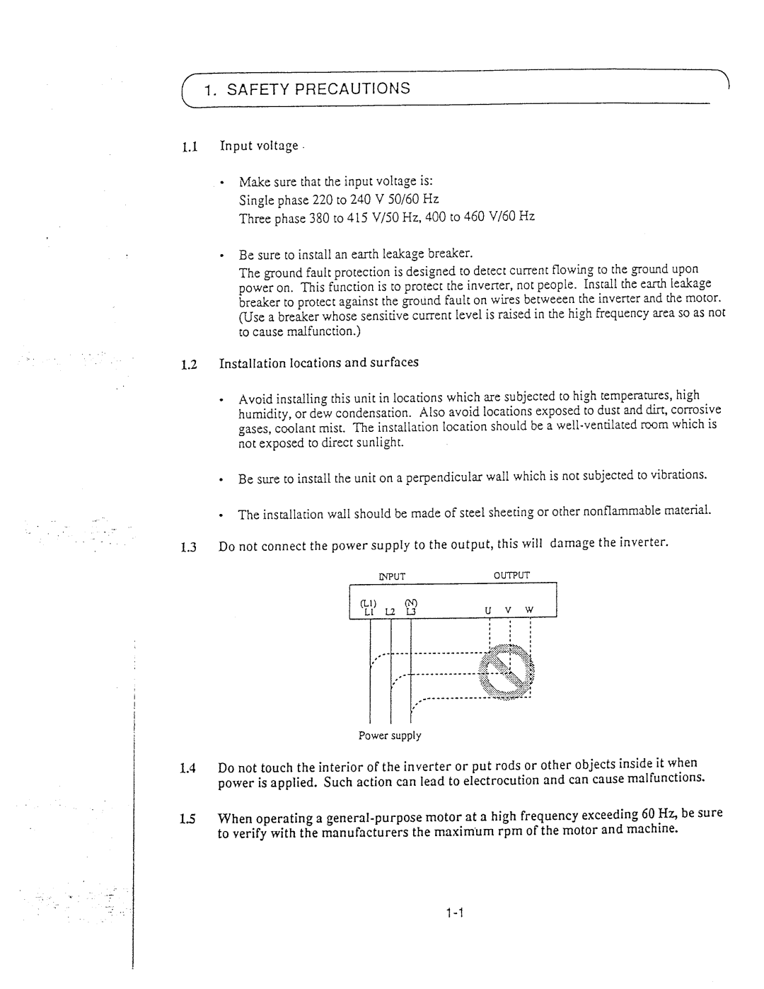 Hitachi inverter manual 