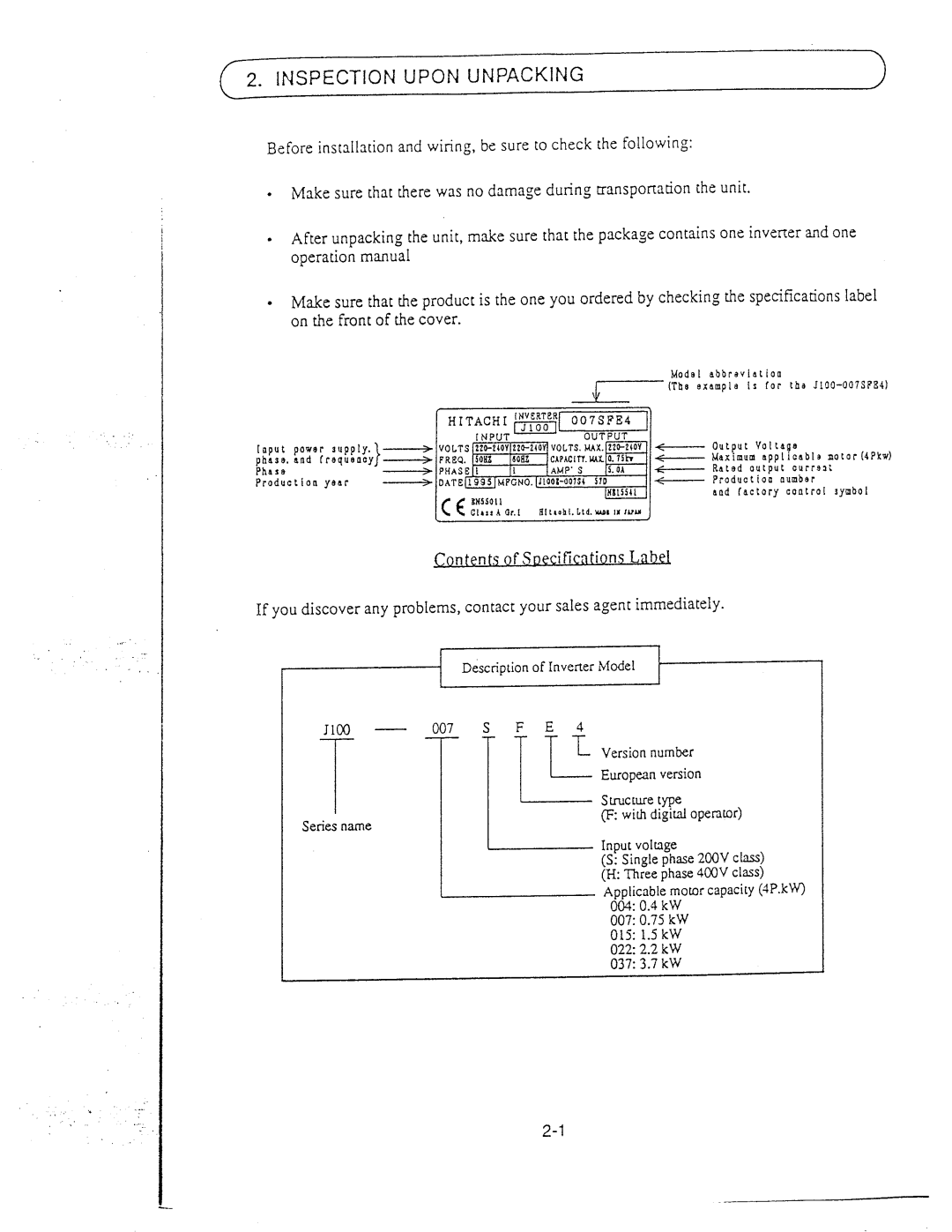 Hitachi inverter manual 