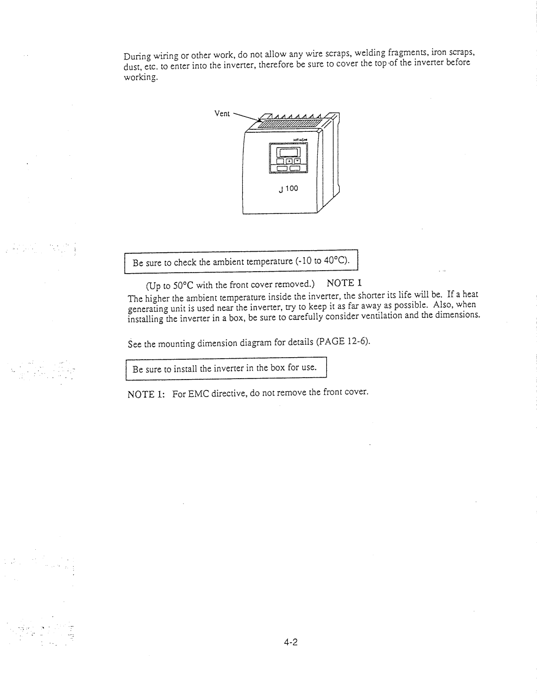 Hitachi inverter manual 