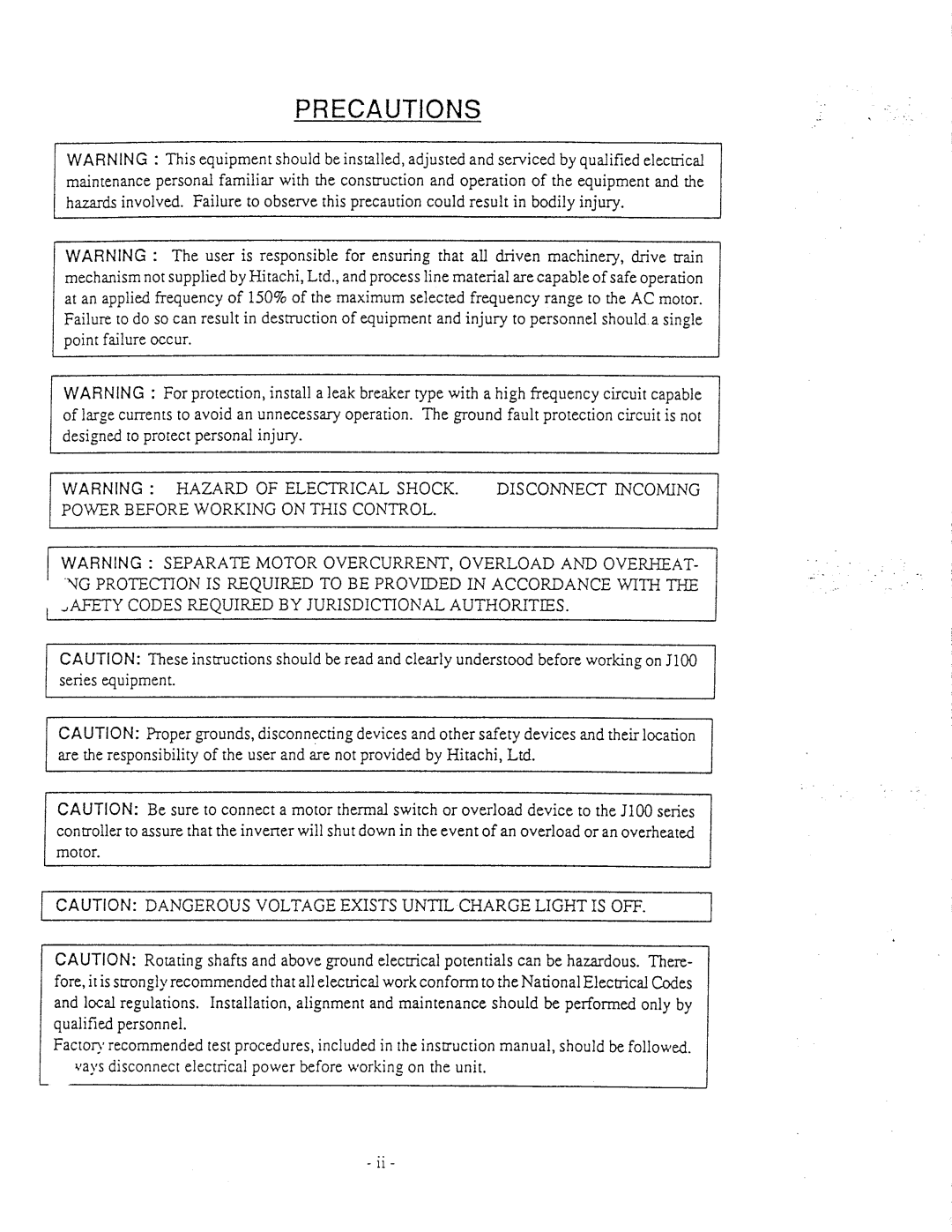 Hitachi inverter manual 