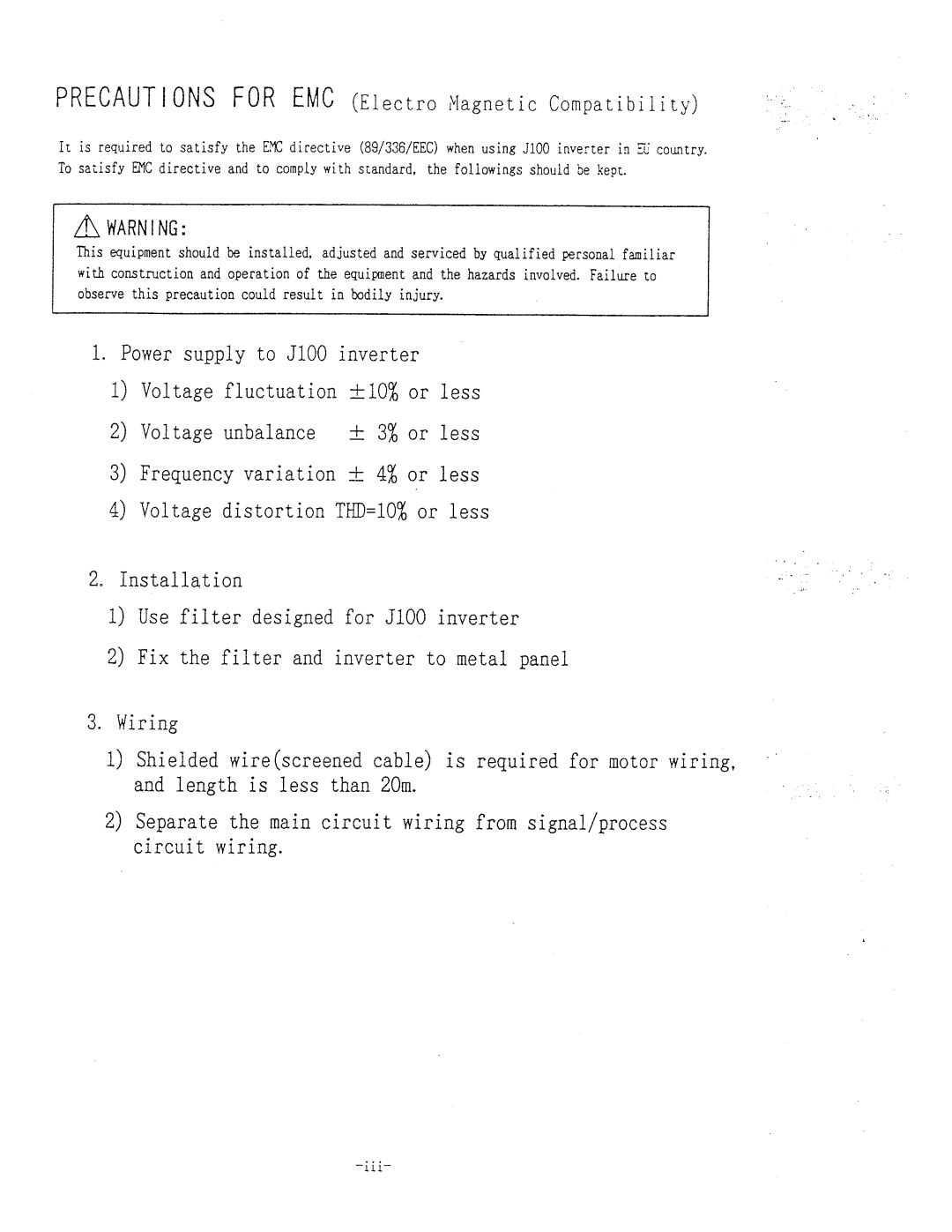 Hitachi inverter manual 