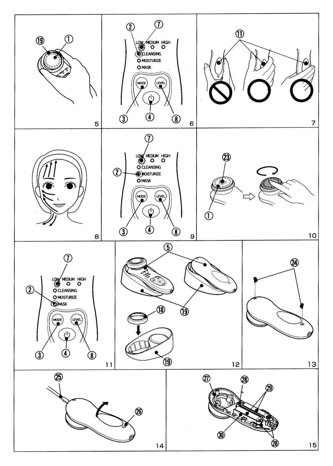 Hitachi KH-182B manual 