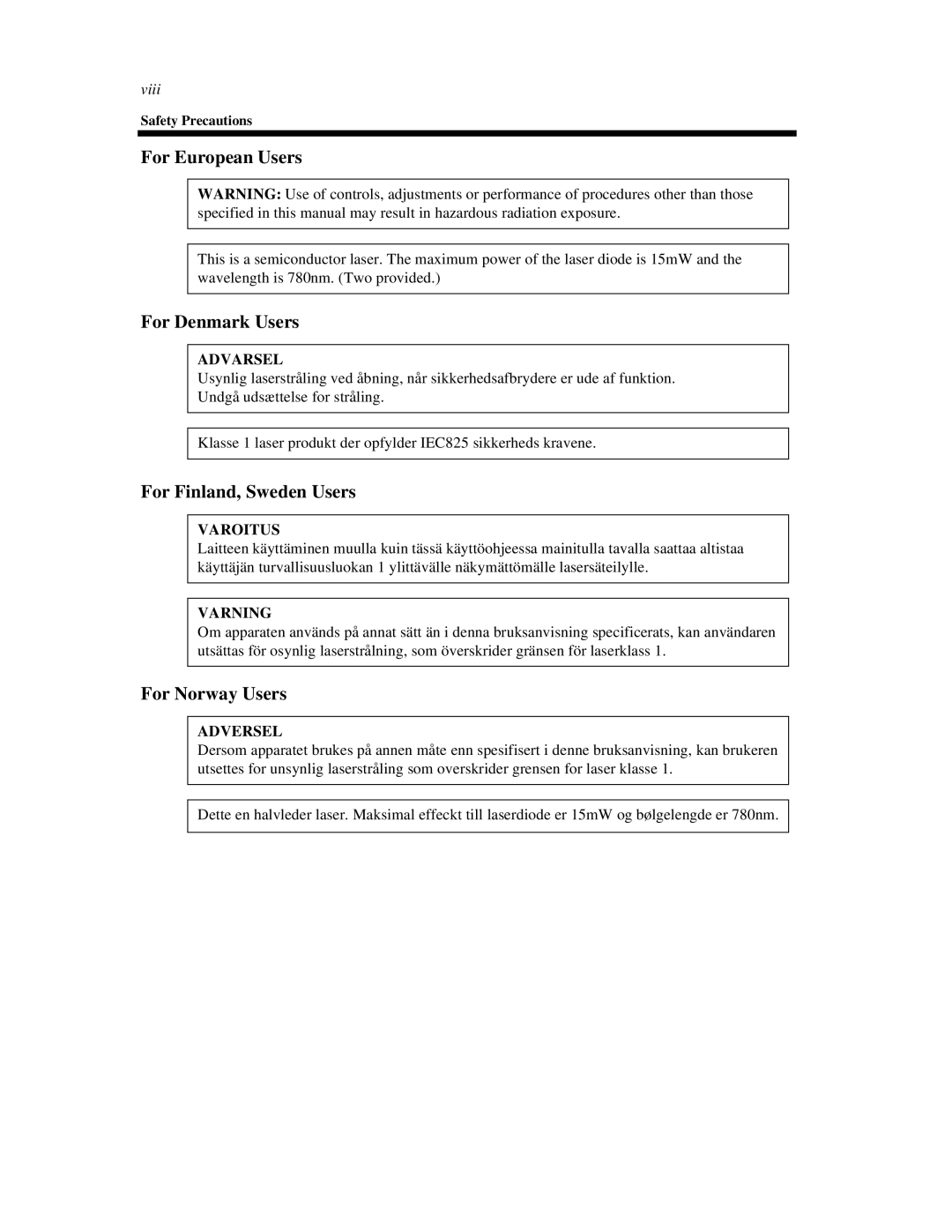 Hitachi Koki USA 52 manual For European Users 