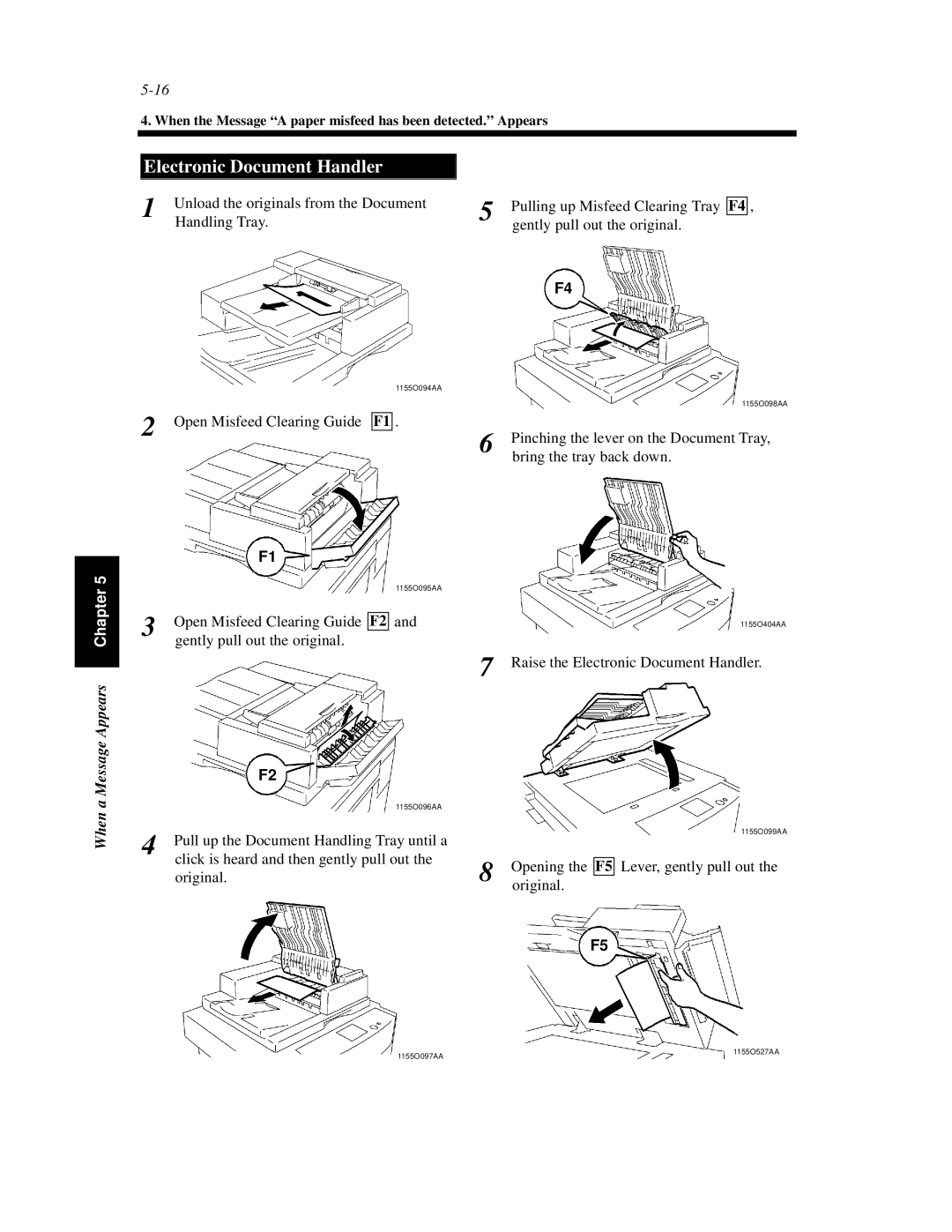 Hitachi Koki USA 52 manual Message Appears Chapter, When 