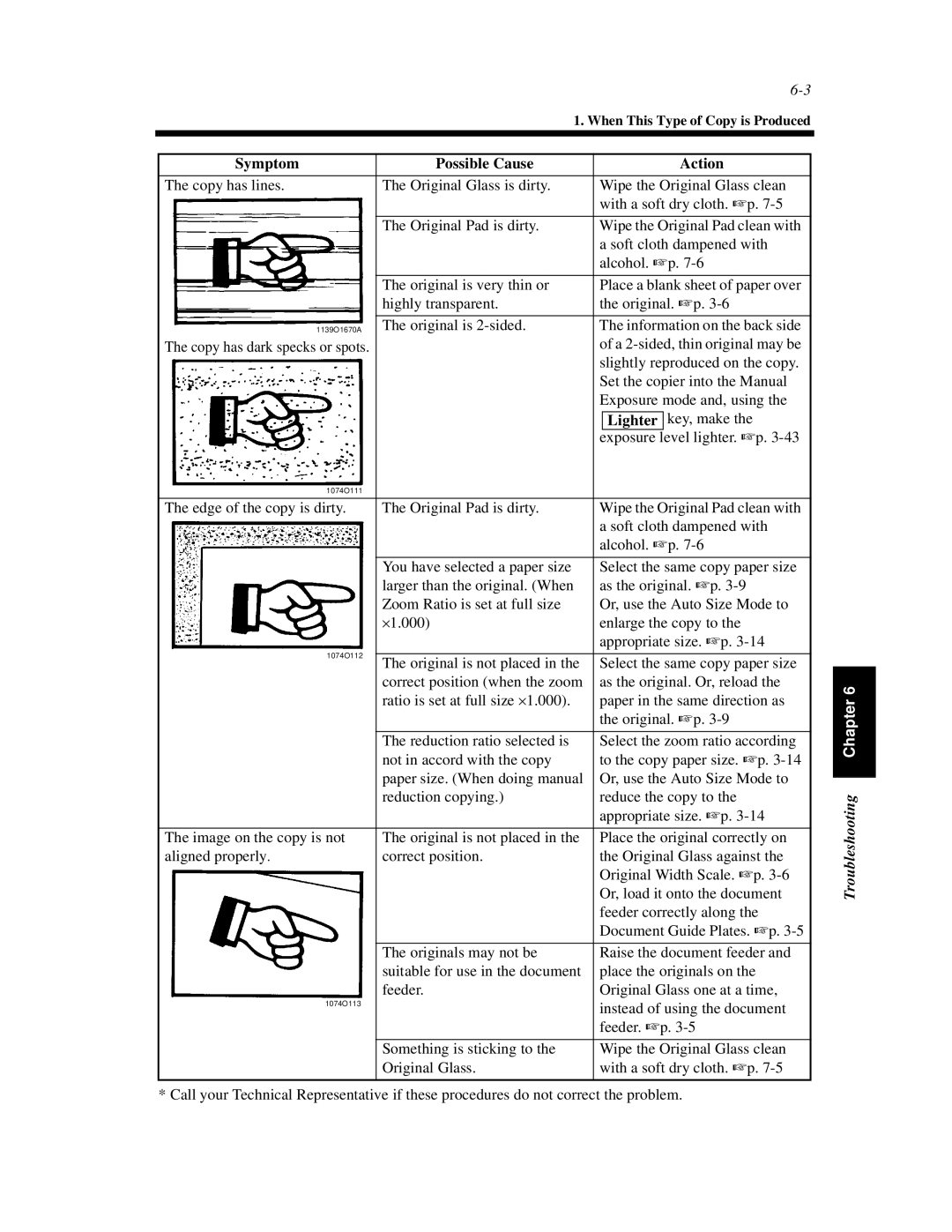 Hitachi Koki USA 52 manual Symptom Possible Cause Action, Lighter 