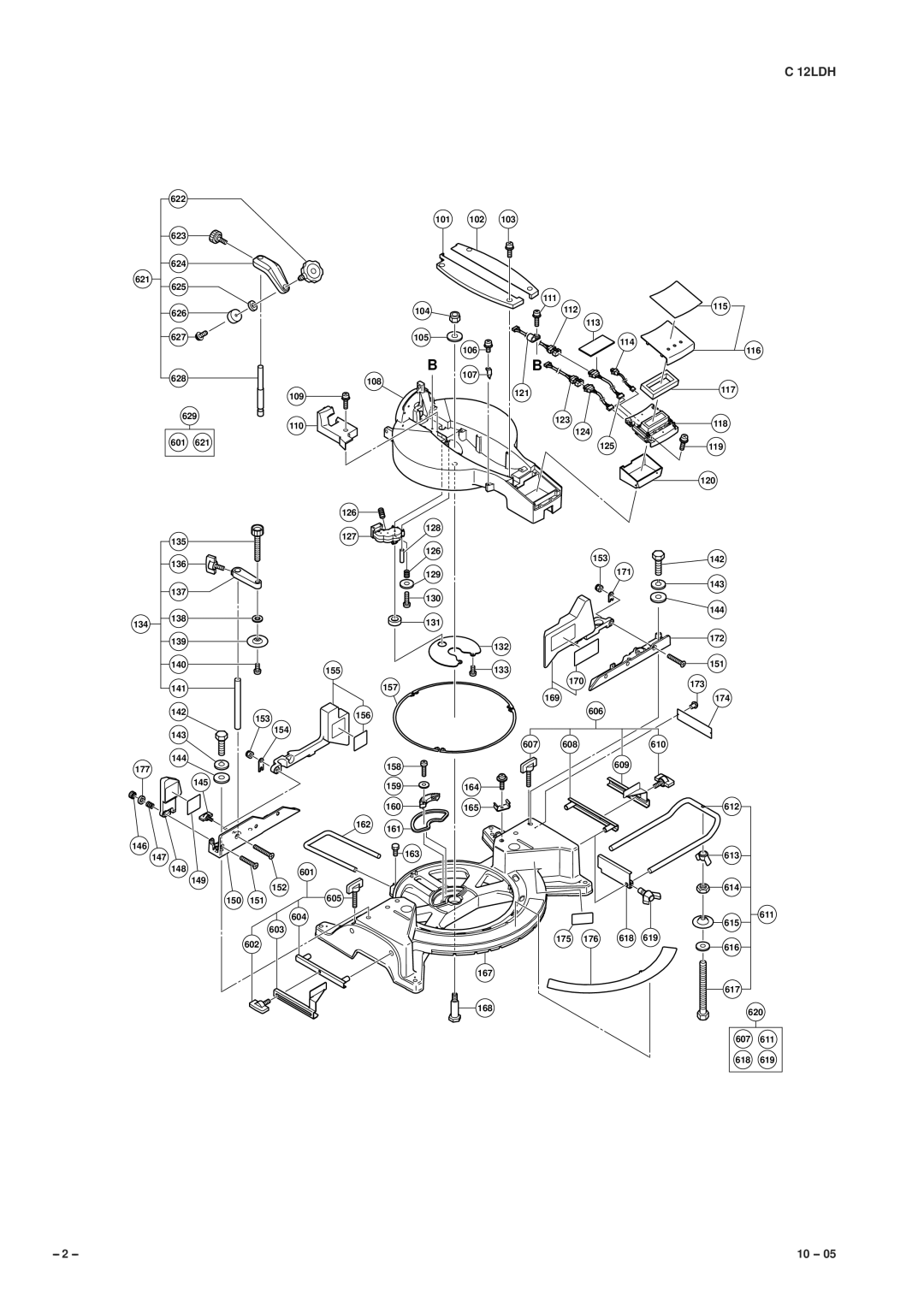 Hitachi Koki USA C 12LDH manual 