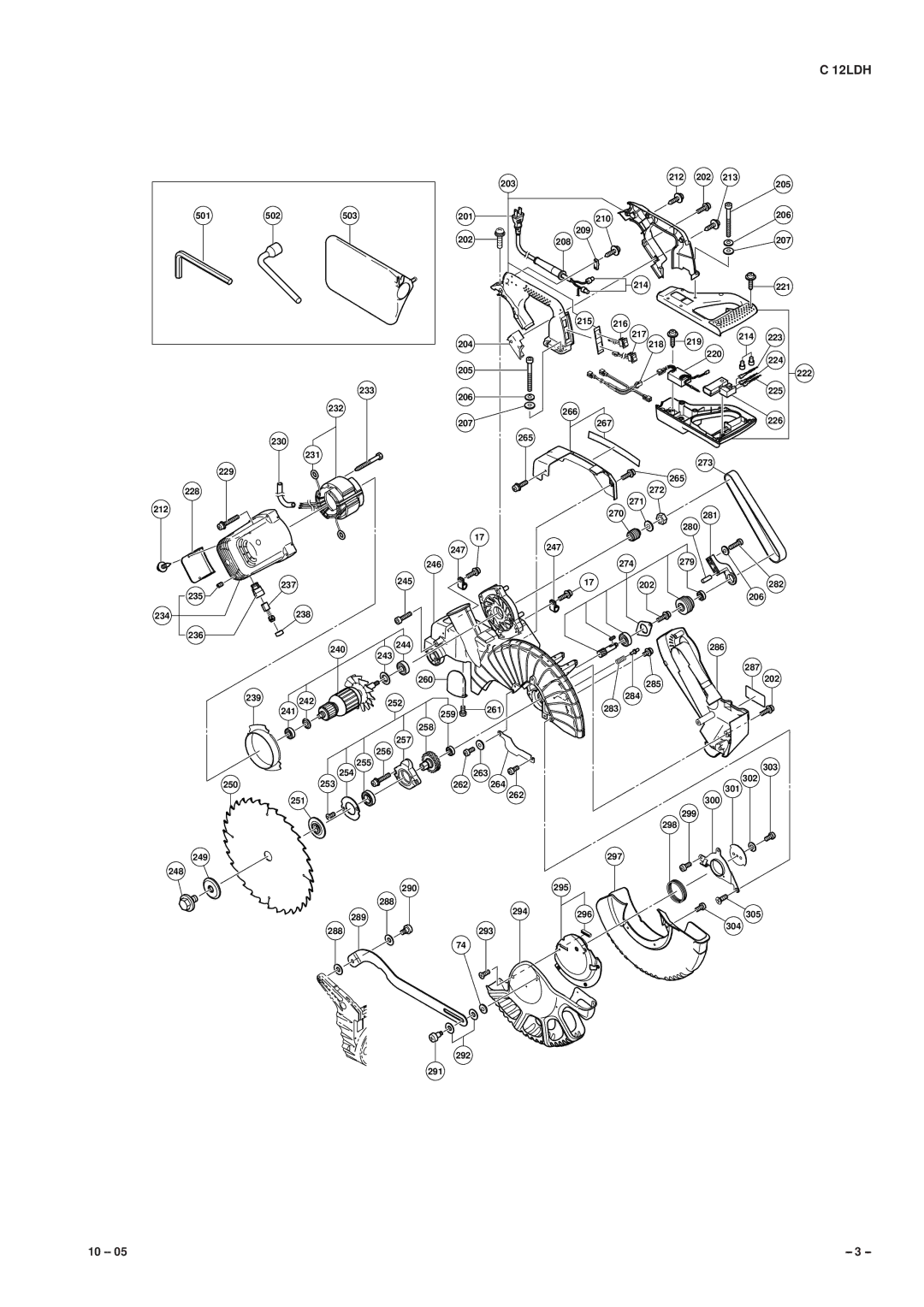 Hitachi Koki USA C 12LDH manual 