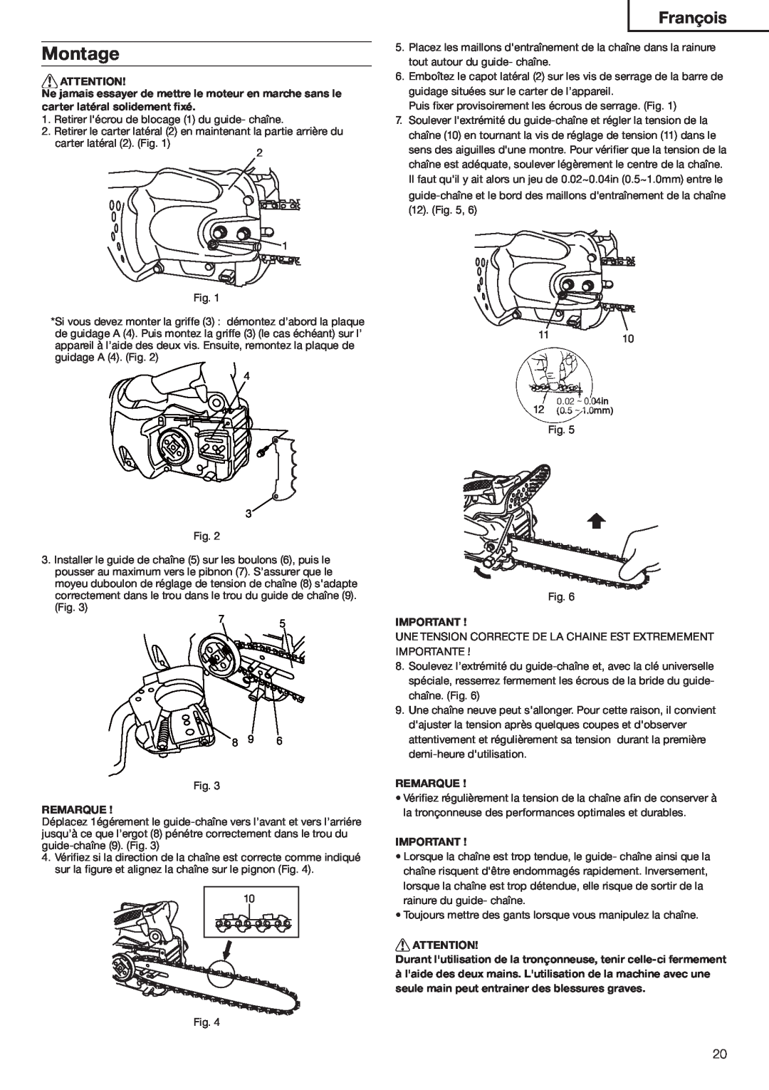 Hitachi Koki USA CS33ET, CS33EA manual Ontage, RAN¾OIS,      
