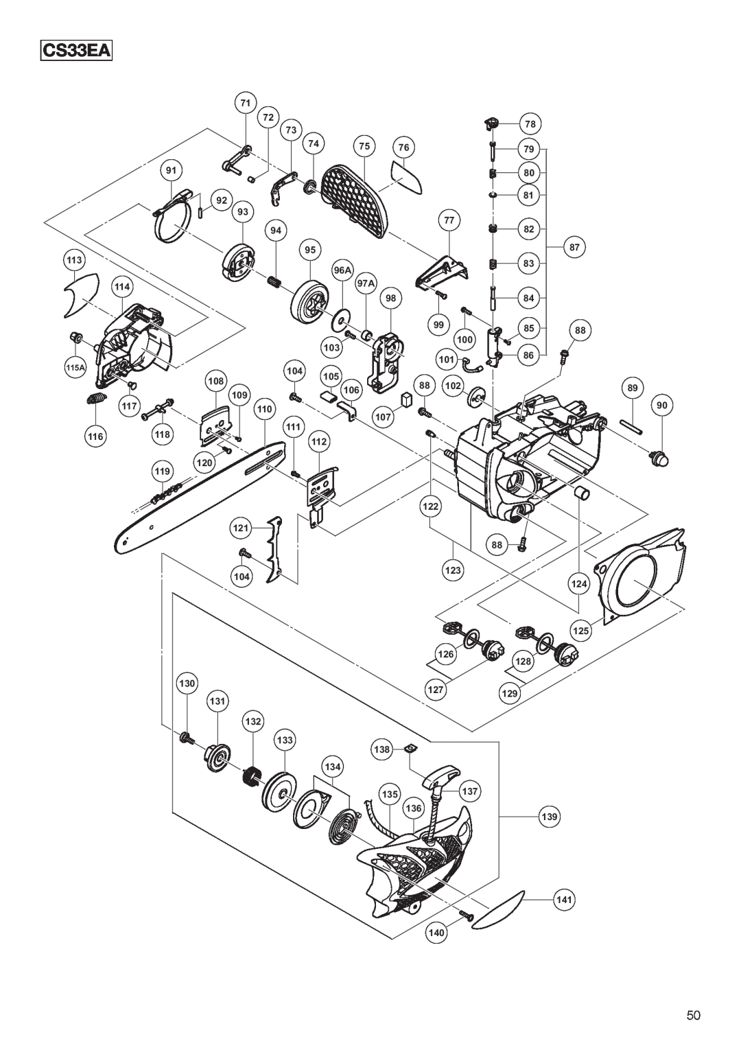 Hitachi Koki USA CS33ET manual #3%, CS33EA2/3, 䎵䏈䏙䎑䎕 
