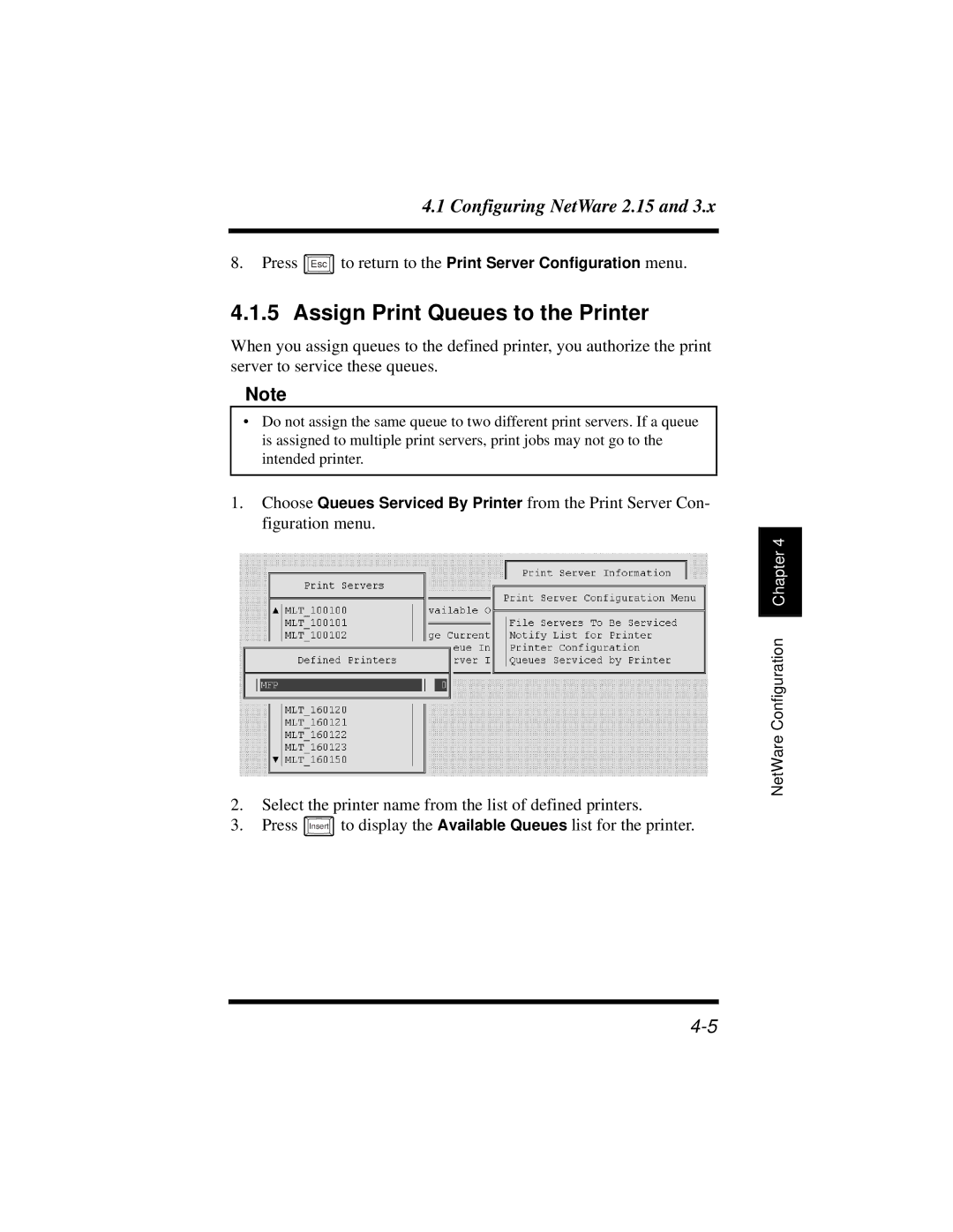 Hitachi Koki USA DDC 35n user manual Assign Print Queues to the Printer 