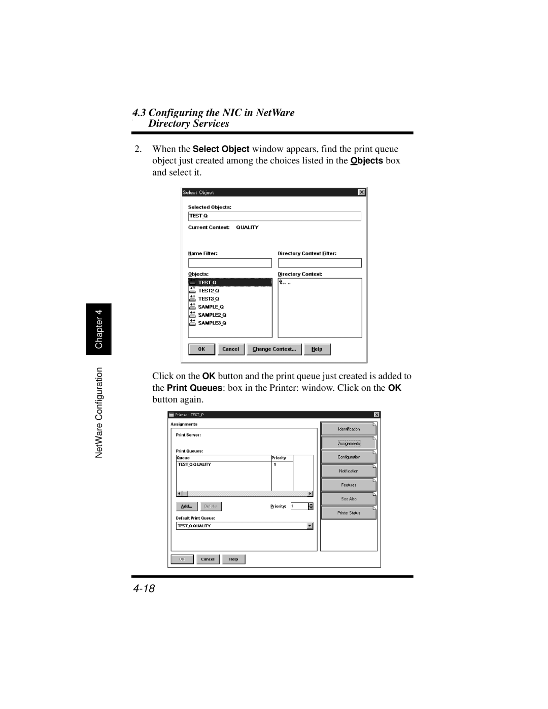 Hitachi Koki USA DDC 35n user manual NetWare Configuration Chapter 