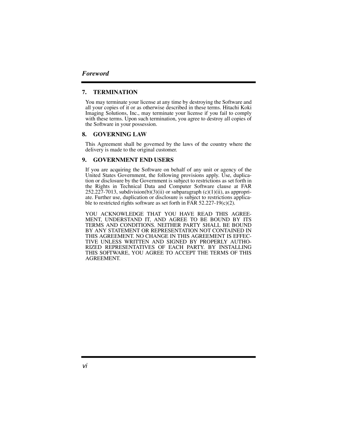 Hitachi Koki USA DDC 35n user manual Termination 