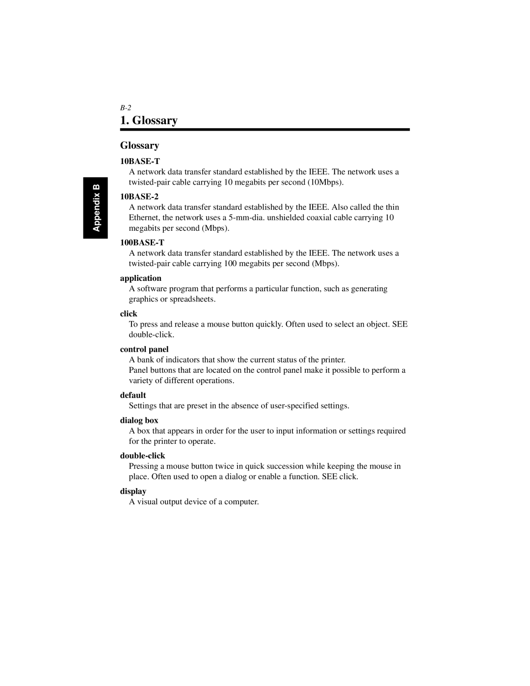 Hitachi Koki USA Hi-35pc user manual Glossary 