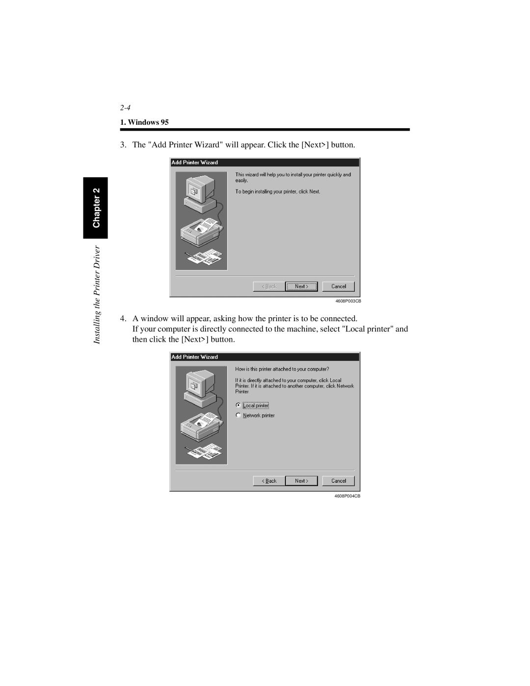 Hitachi Koki USA Hi-35pc user manual Add Printer Wizard will appear. Click the Next button 