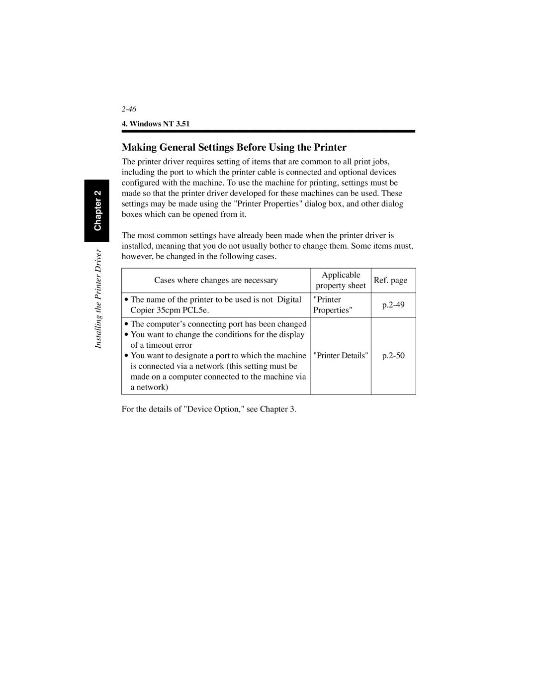 Hitachi Koki USA Hi-35pc user manual Property sheet 