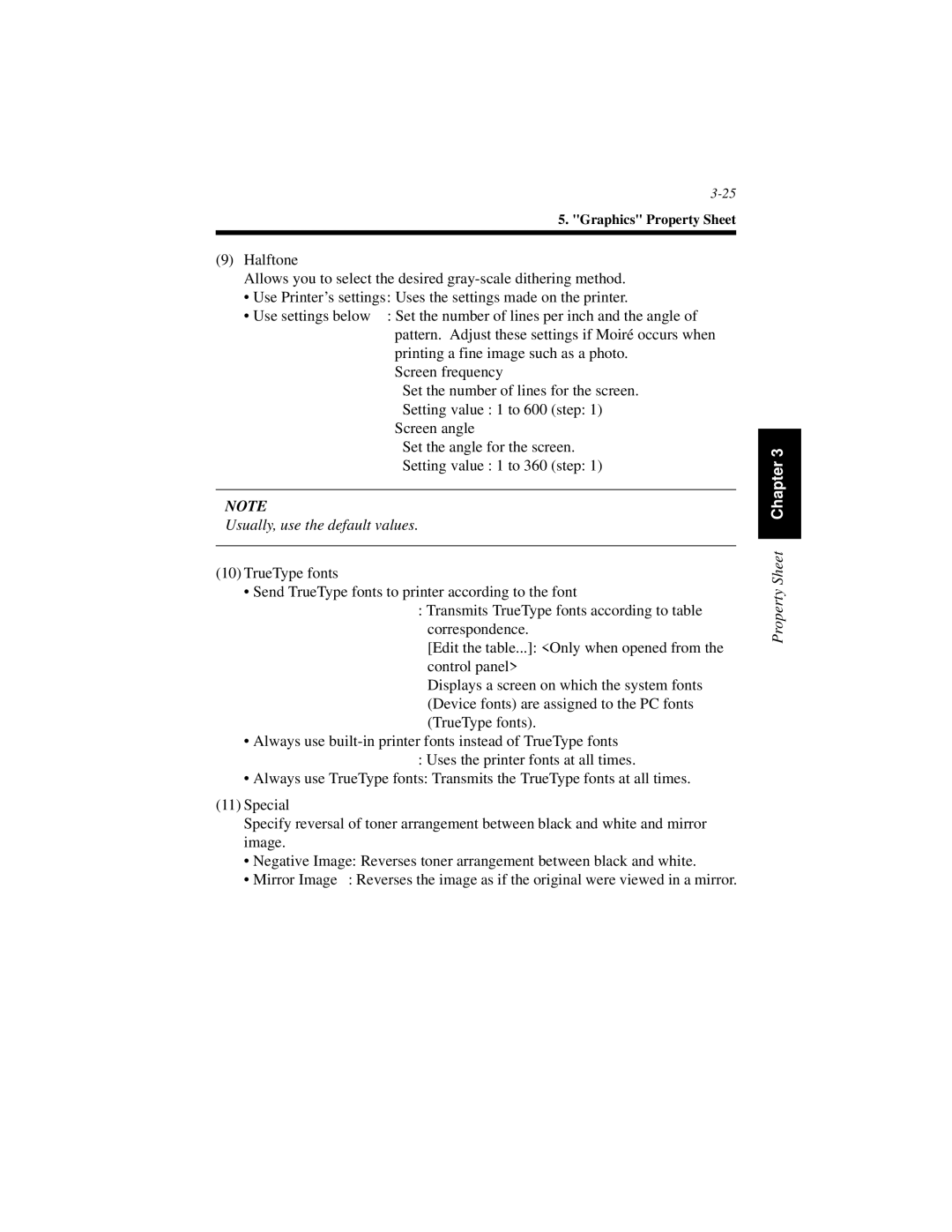 Hitachi Koki USA Hi-35pc user manual Usually, use the default values 