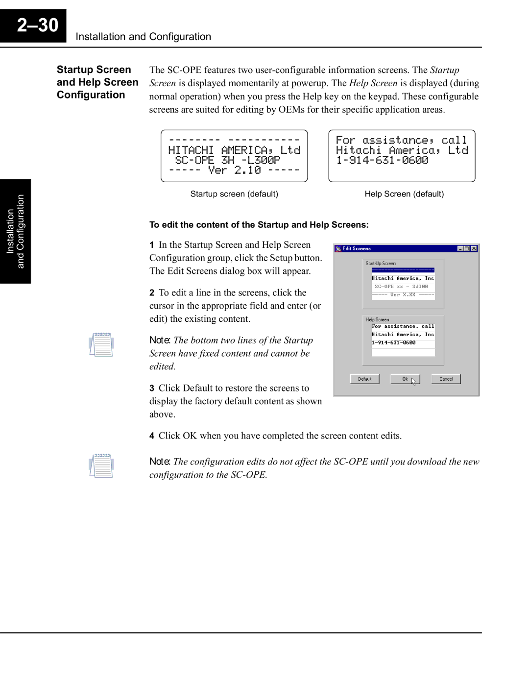 Hitachi Koki USA SC-OPE 3H manual Hitachi SC-OPE, $$ % 