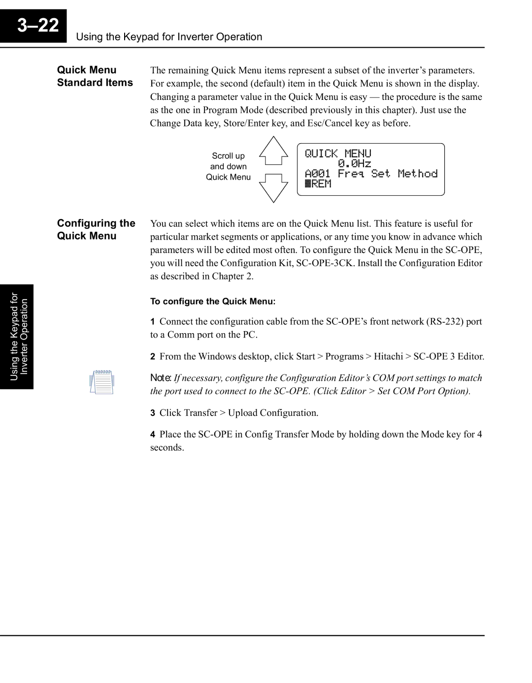 Hitachi Koki USA SC-OPE 3H manual $+ 6 