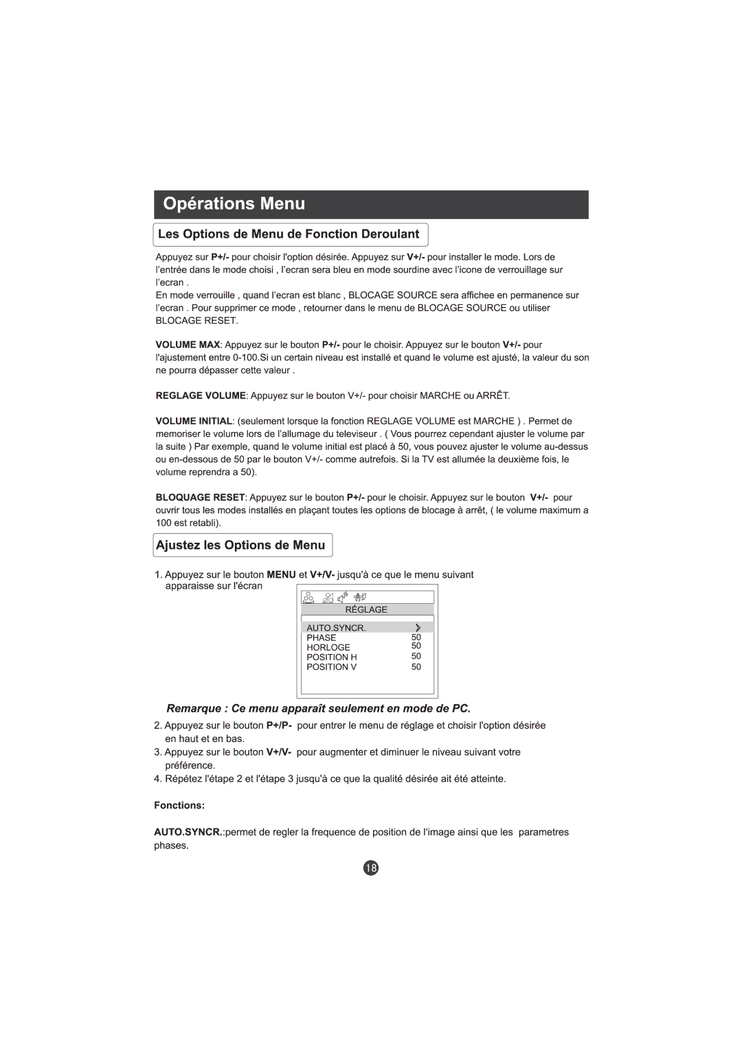 Hitachi L15TA11W user manual 