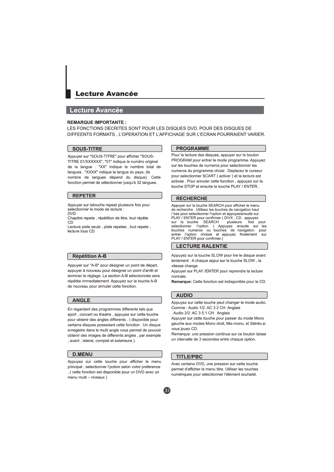 Hitachi L15TA11W user manual 