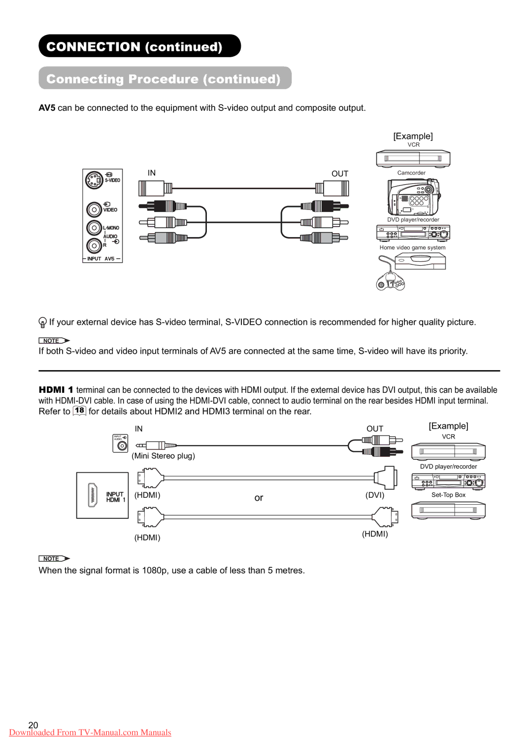 Hitachi L37X01U, L37X01E user manual Vcr 