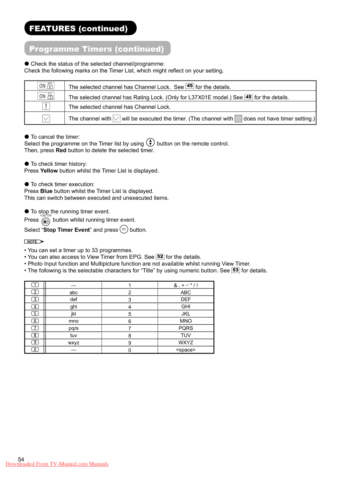 Hitachi L37X01U, L37X01E user manual Jkl 