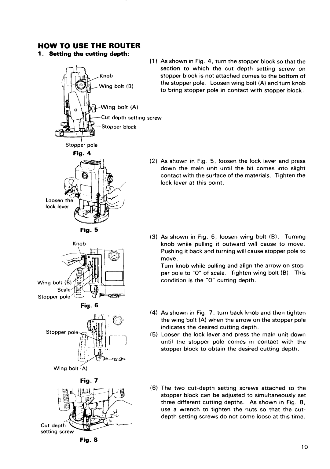 Hitachi M 12SA, M8V, M 8, M 12V manual 