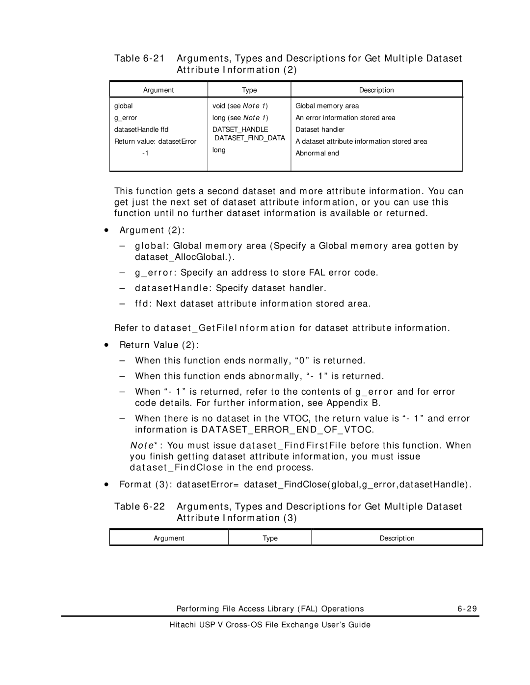 Hitachi MK-96RD647-01 manual Datsethandle, Dataset handler 