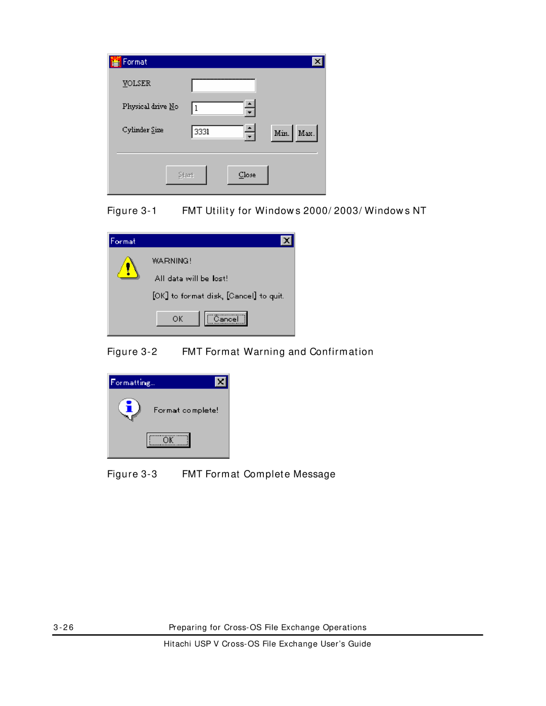 Hitachi MK-96RD647-01 manual FMT Utility for Windows 2000/2003/Windows NT 