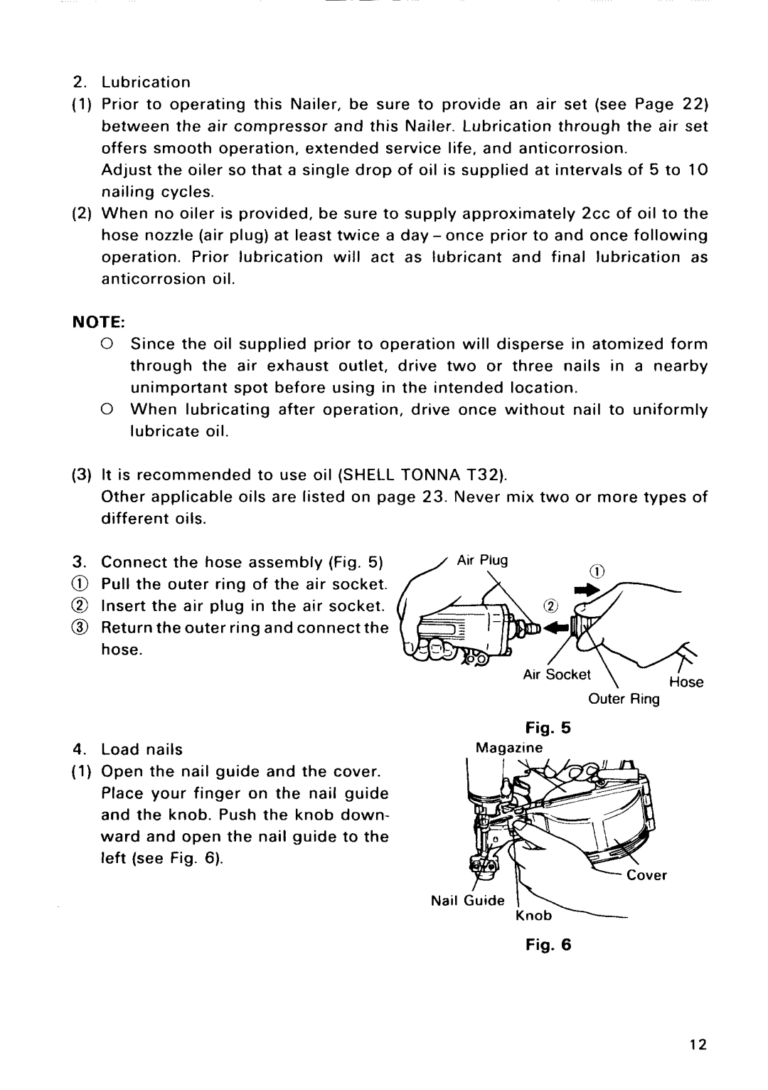 Hitachi Model NV 50AG manual 