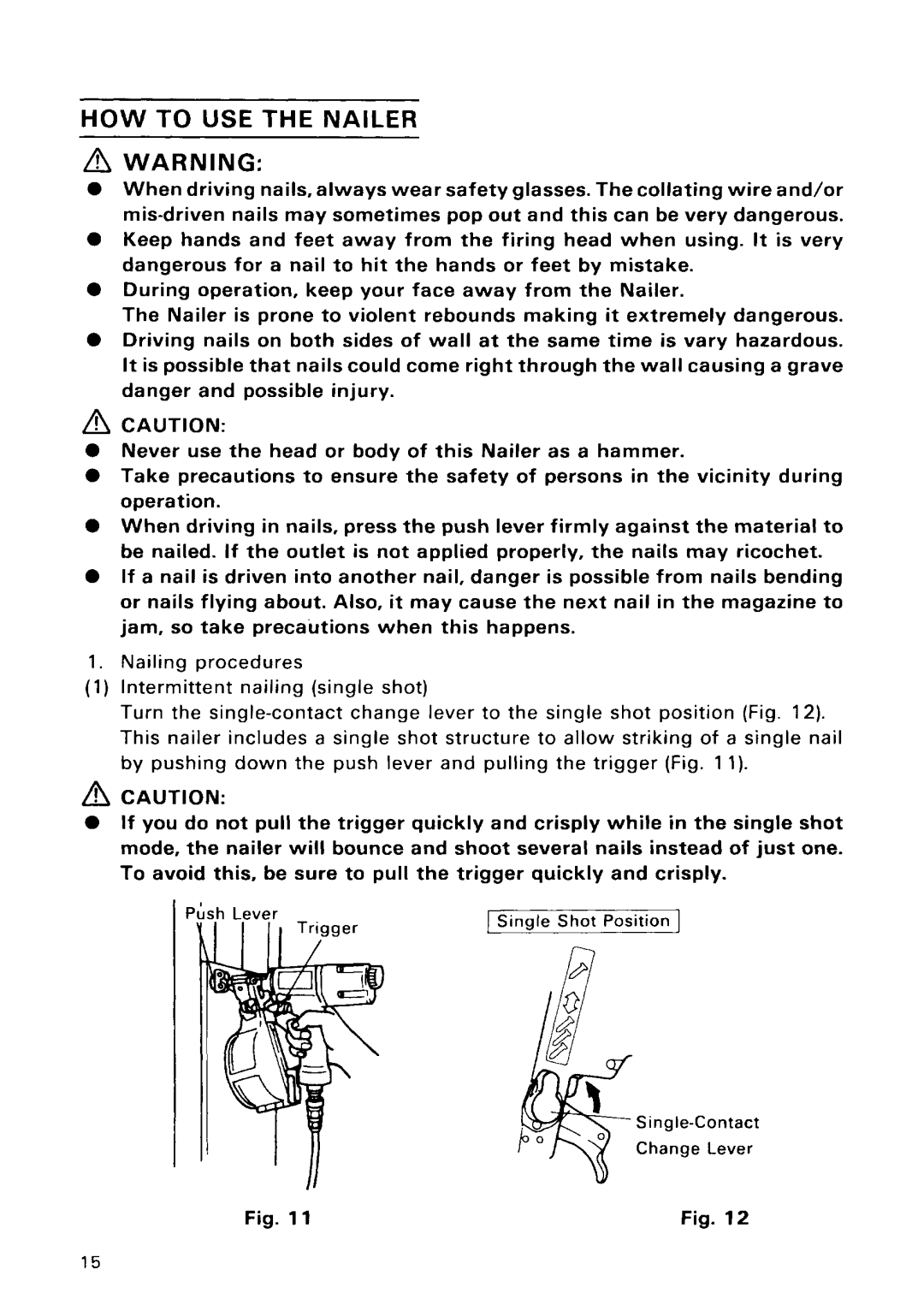 Hitachi Model NV 50AG manual 