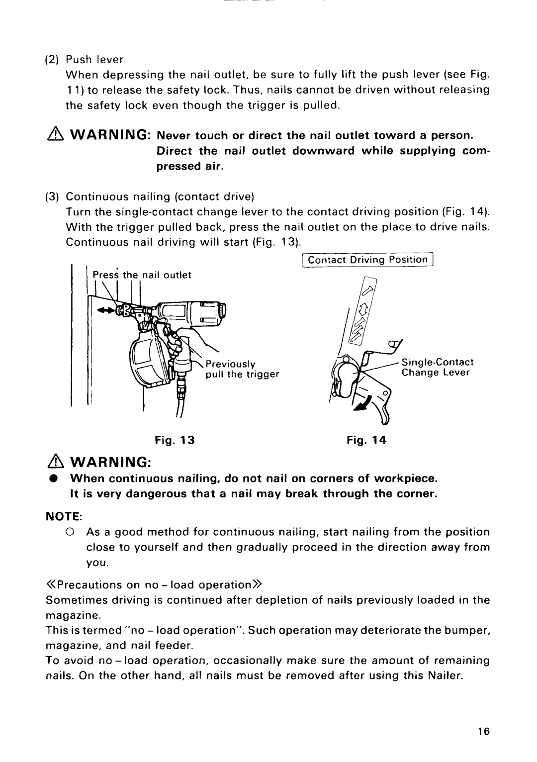 Hitachi Model NV 50AG manual 