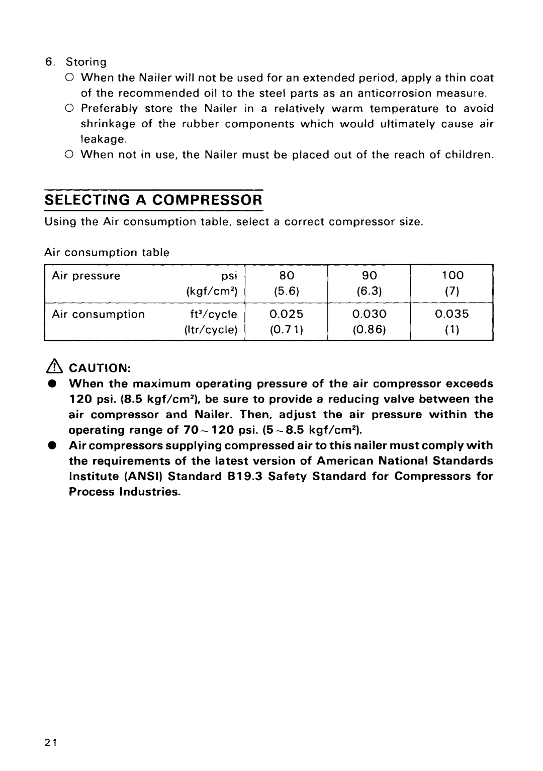 Hitachi Model NV 50AG manual 