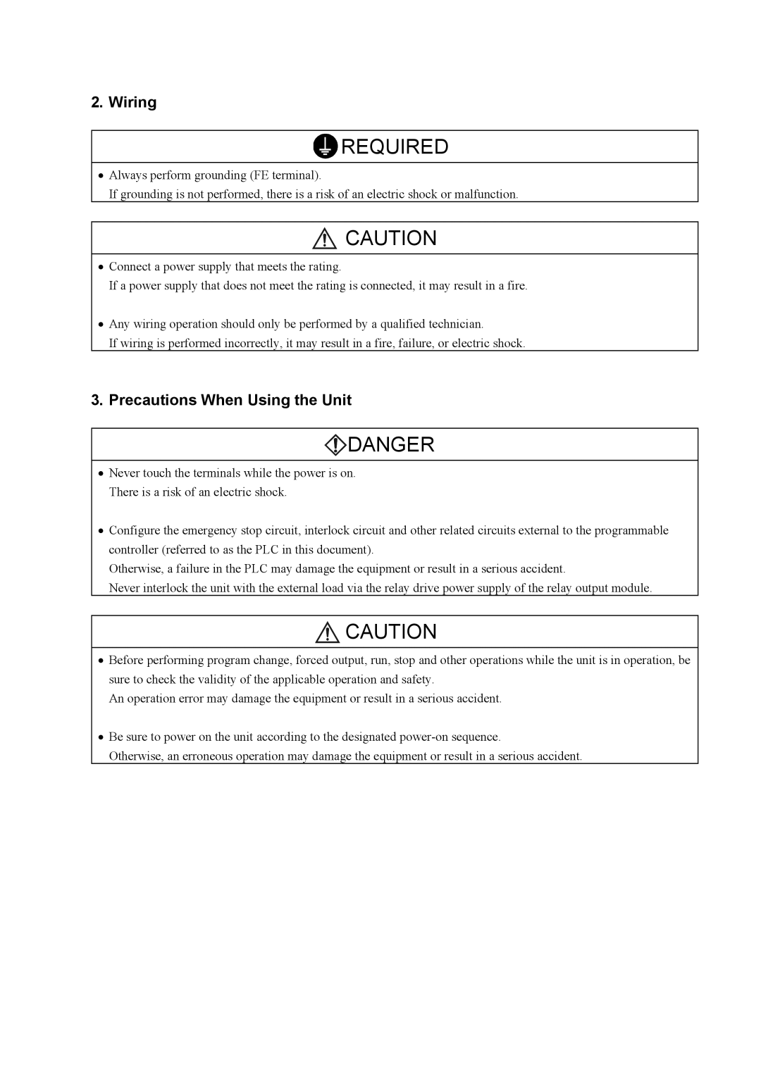 Hitachi NJI-350B manual Required 