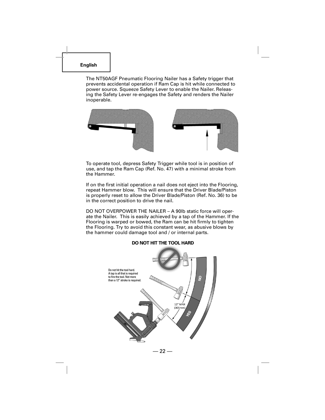 Hitachi NT50AGF manual English 