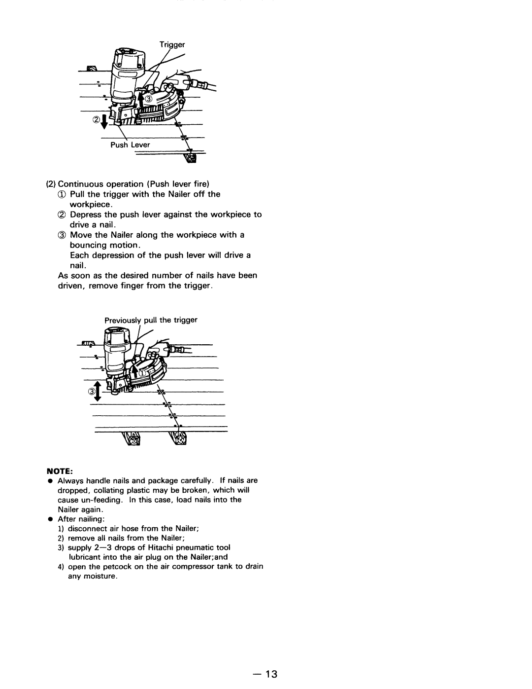 Hitachi VH-650, NV50AA manual 